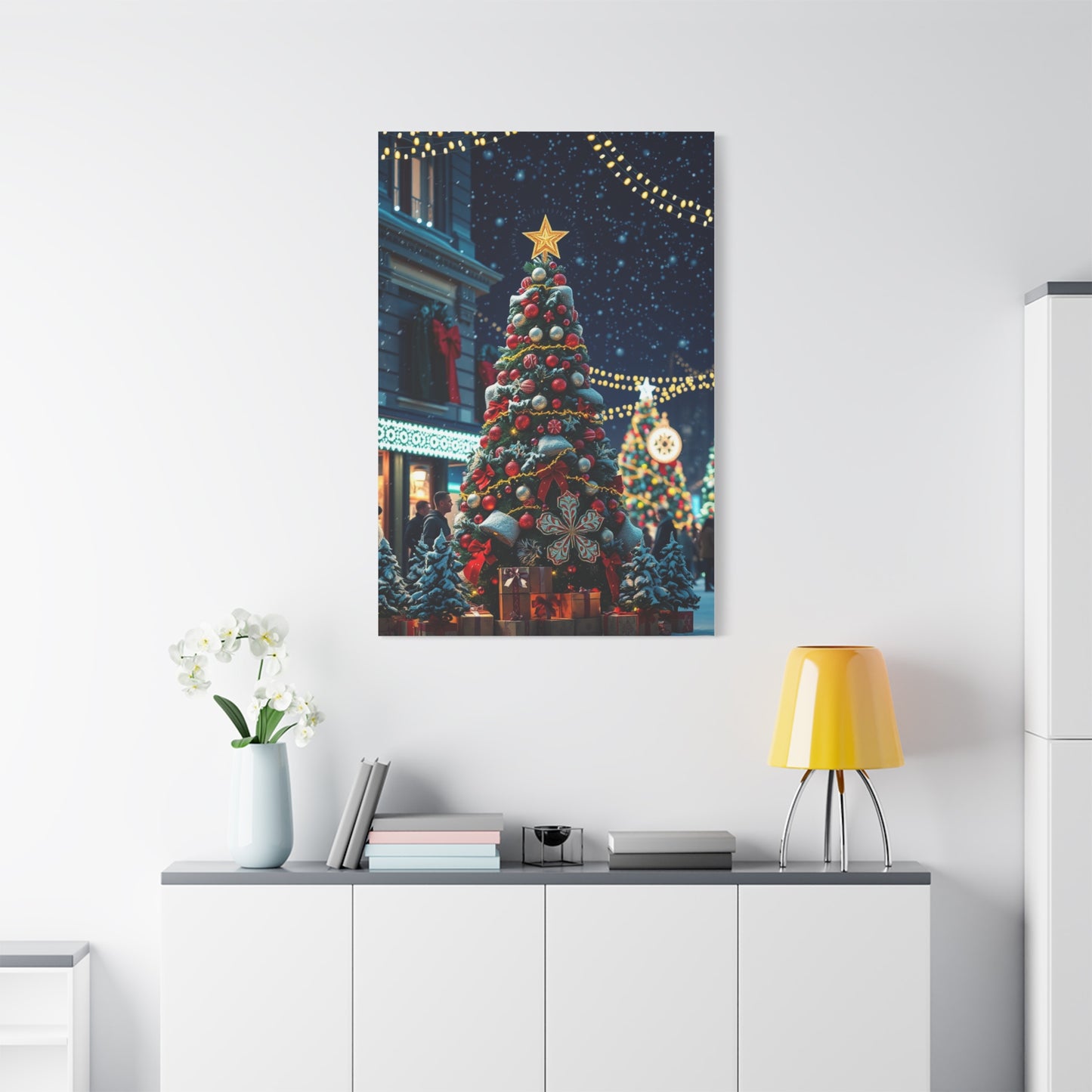 Majestic Holiday Portrait Wall Art & Canvas Print