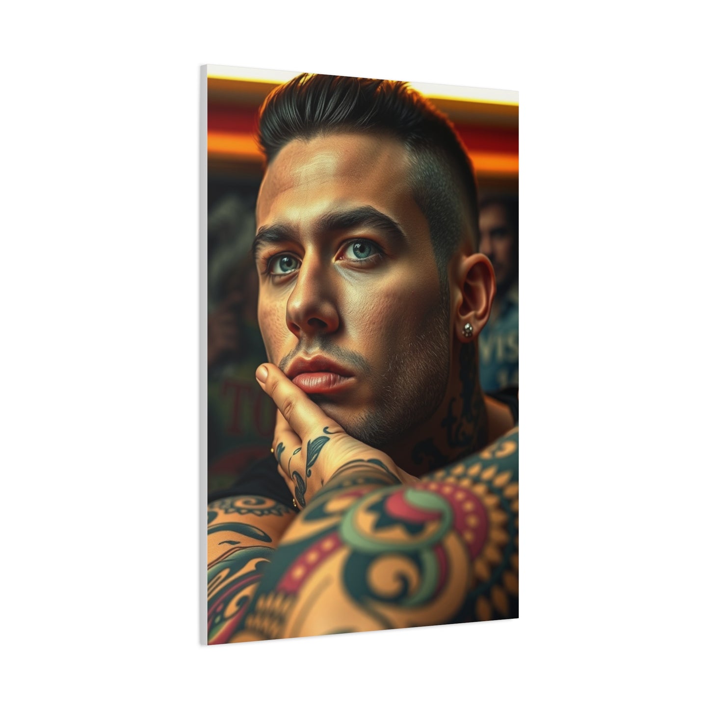 Tattoo Parlor Art Refined Canvas Wall Art & Canvas Print