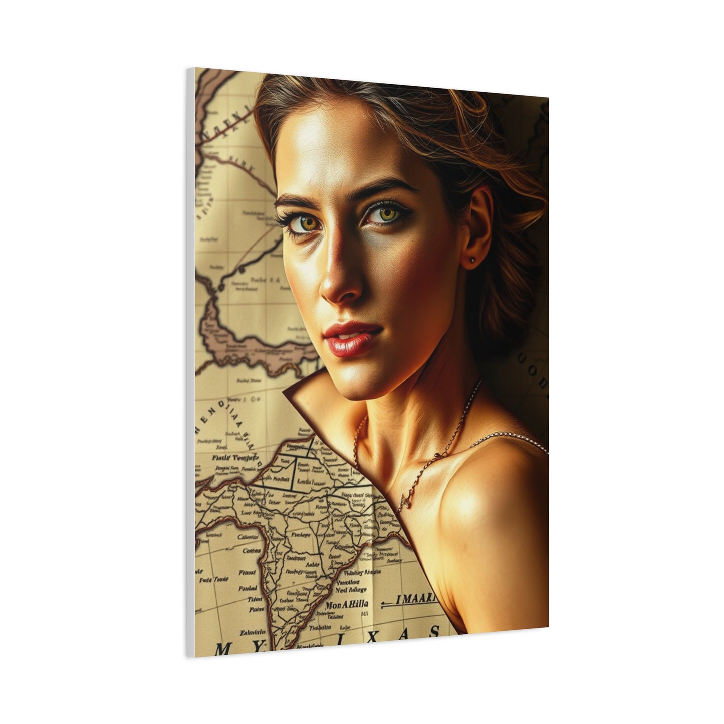 Antique Maps Art Supreme Canvas Wall Art & Canvas Print