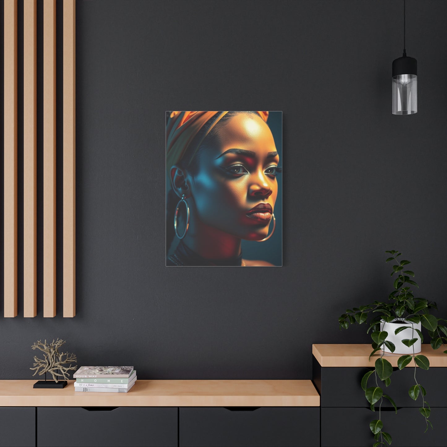 Glamorous Rihanna Artistry Canvas Wall Art & Canvas Print