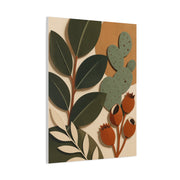 Cut Paper Botanical Modernist Wall Art & Canvas Print