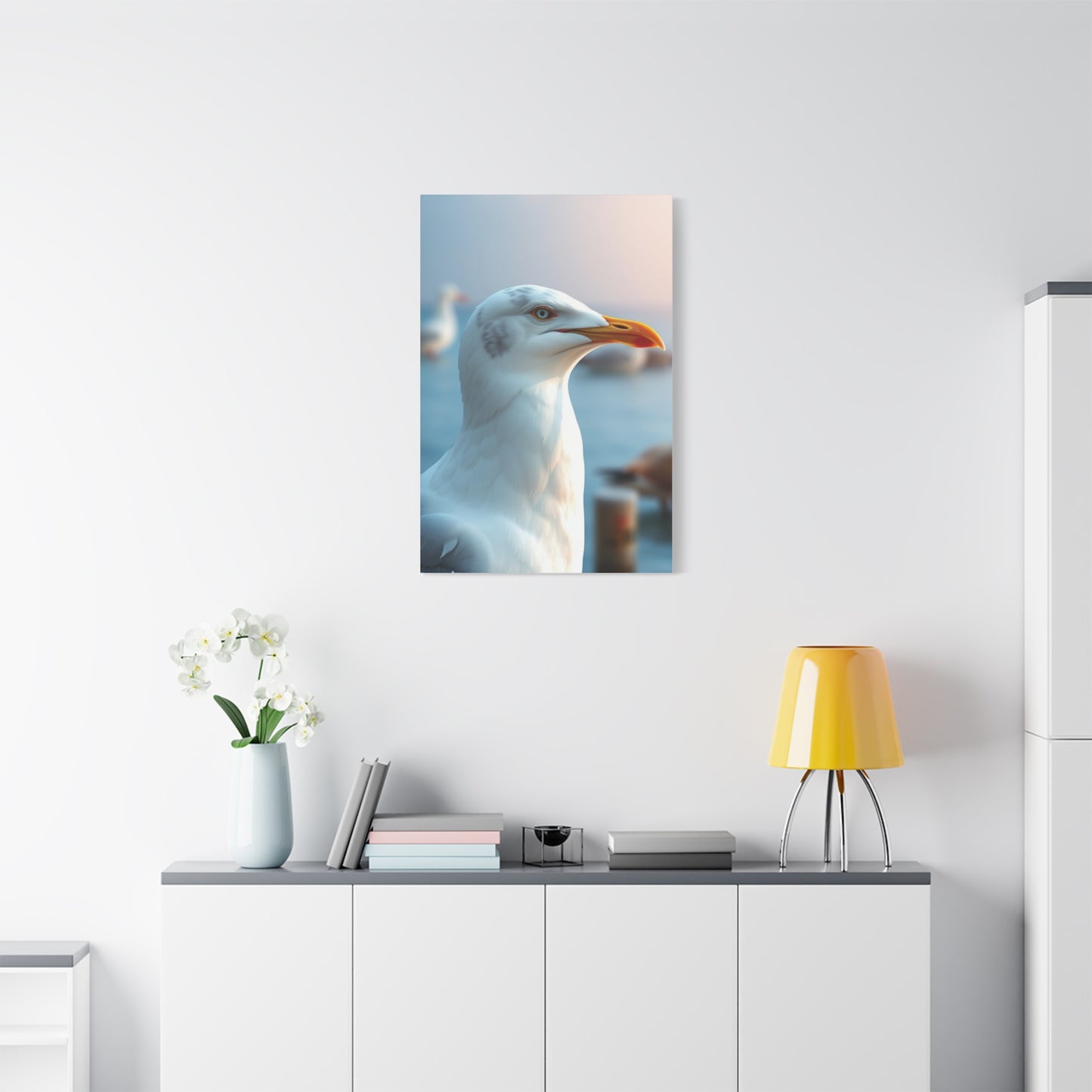 Vision Sea Gull Art Art Wall Art & Canvas Print