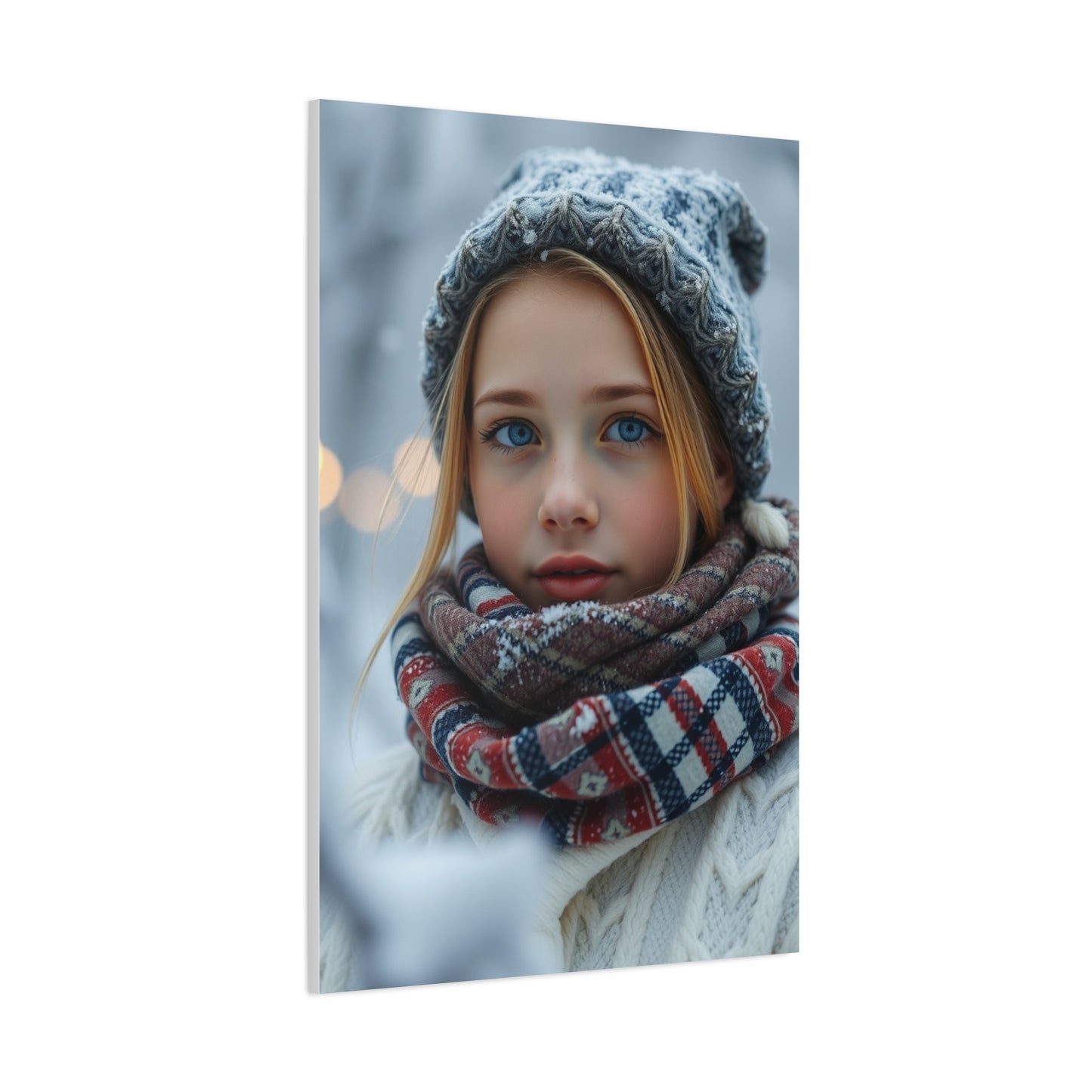 Glistening Frost Canvas Wall Art & Canvas Print