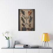 Cocktail Botanical Herbarium Study Wall Art & Canvas Print