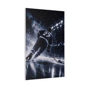 Hockey Speed Burst Sports Wall Art & Canvas Print