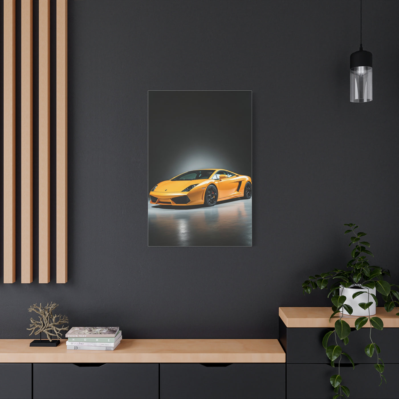 Lamborghini Gallardo Dream Garage Display Wall Art & Canvas Prints