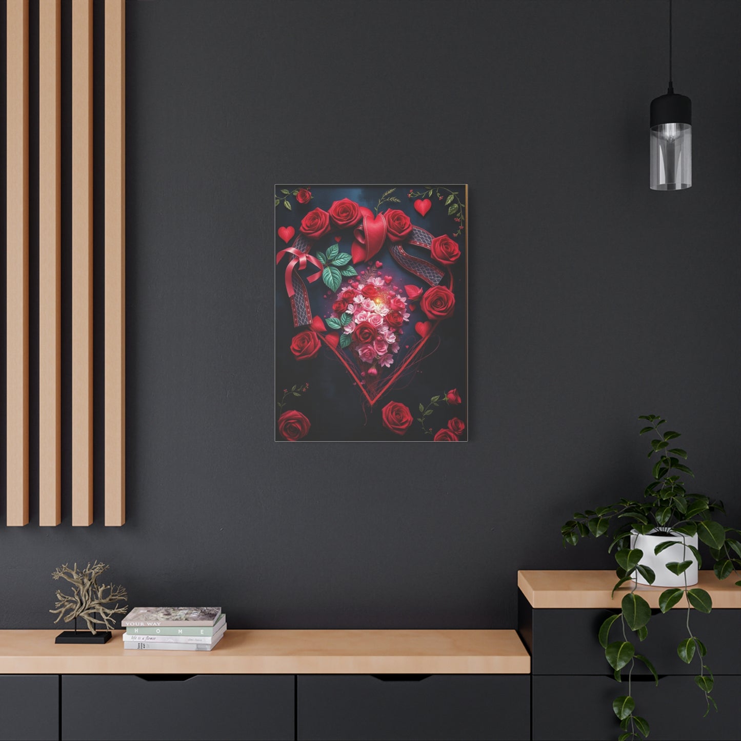 Valentine's Day Art Luxury Canvas Wall Art & Canvas Print