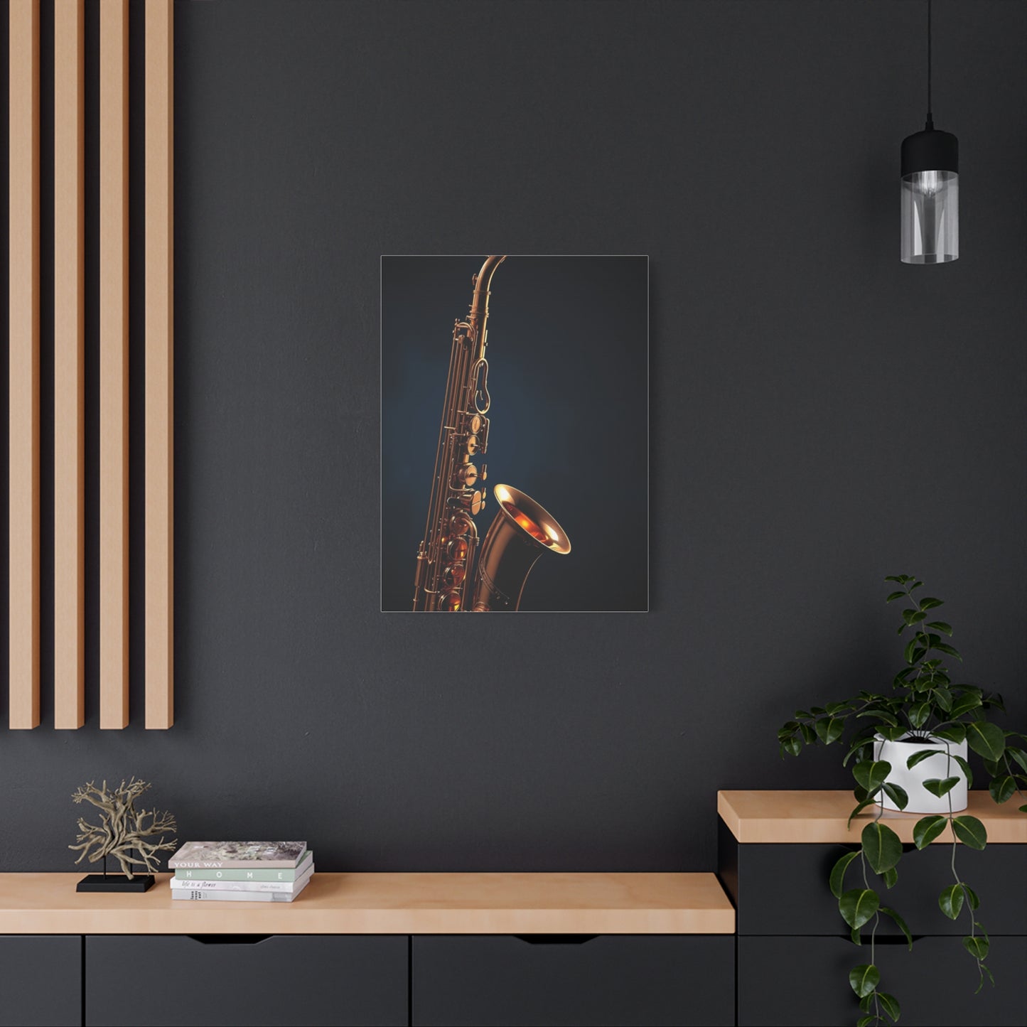 Saxophone Art Canvas Art 1 Wall Art & Canvas Print
