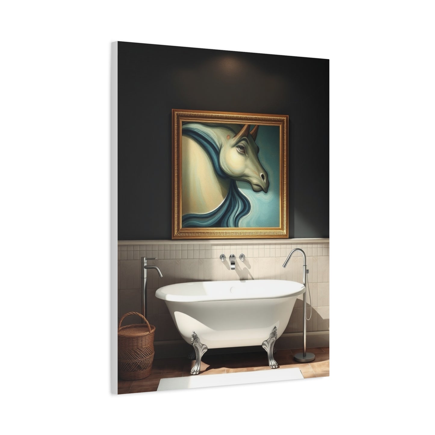Serene Splash Artistry Wall Art & Canvas Print