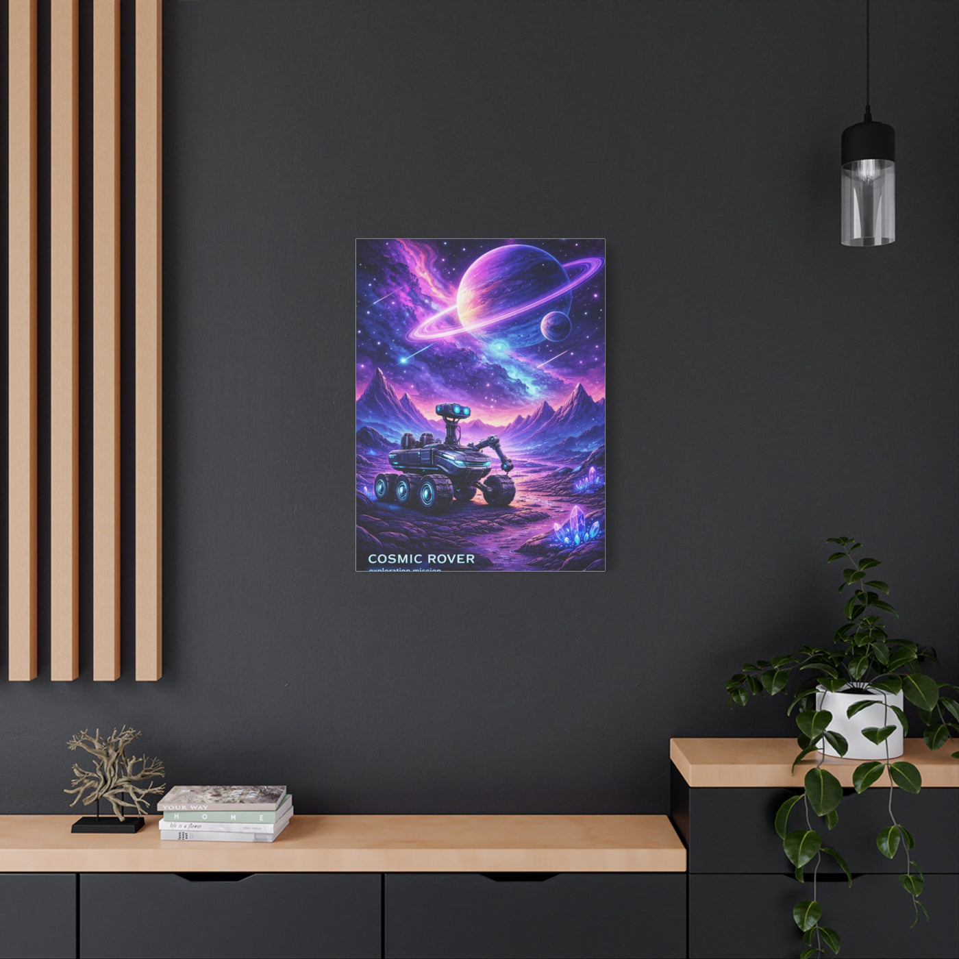 Cosmic Rover Exploration Wall Art & Canvas Print
