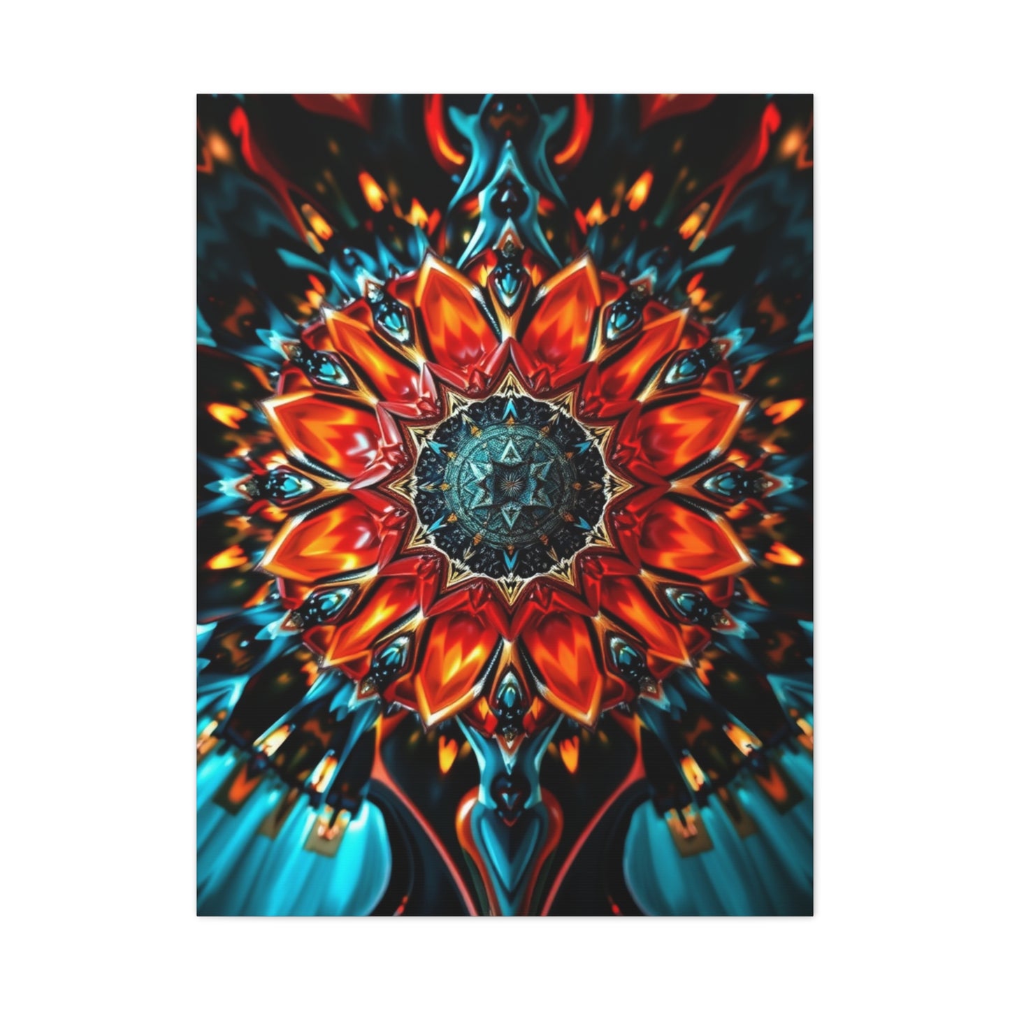 Circular Abstract Shape & Patterns Art Supreme Gallery Wall Art & Canvas Print