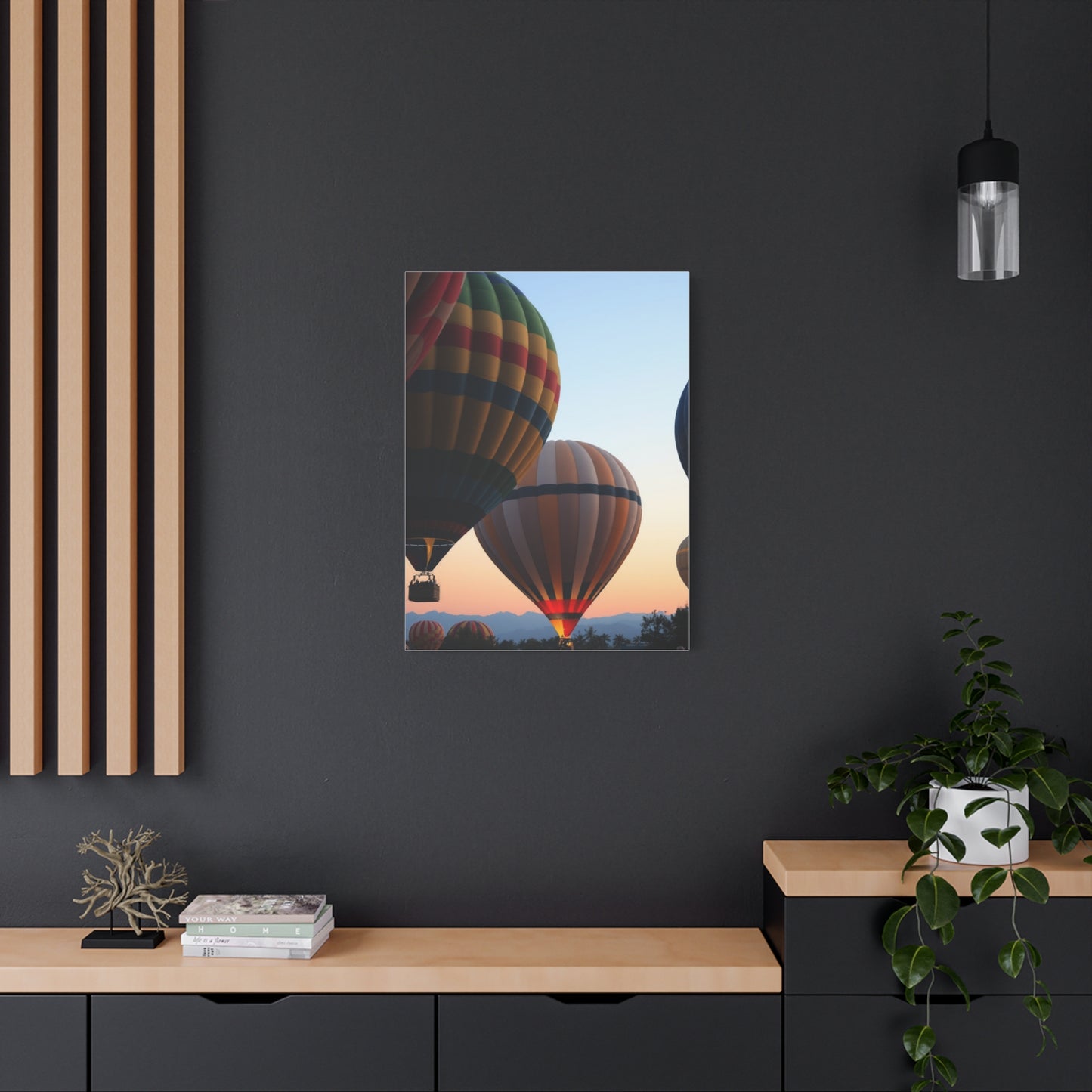 Hot Air Balloon Art Supreme Canvas Wall Art & Canvas Print