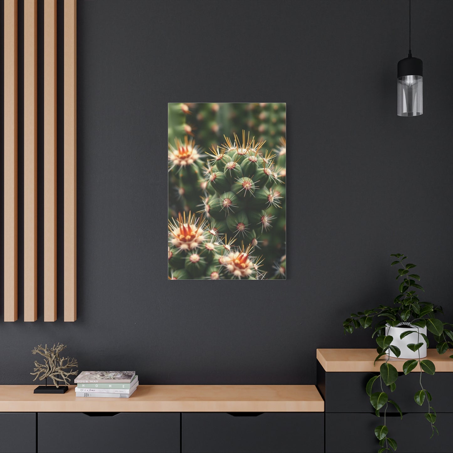 Succulent Essence Canvas Wall Art & Canvas Print