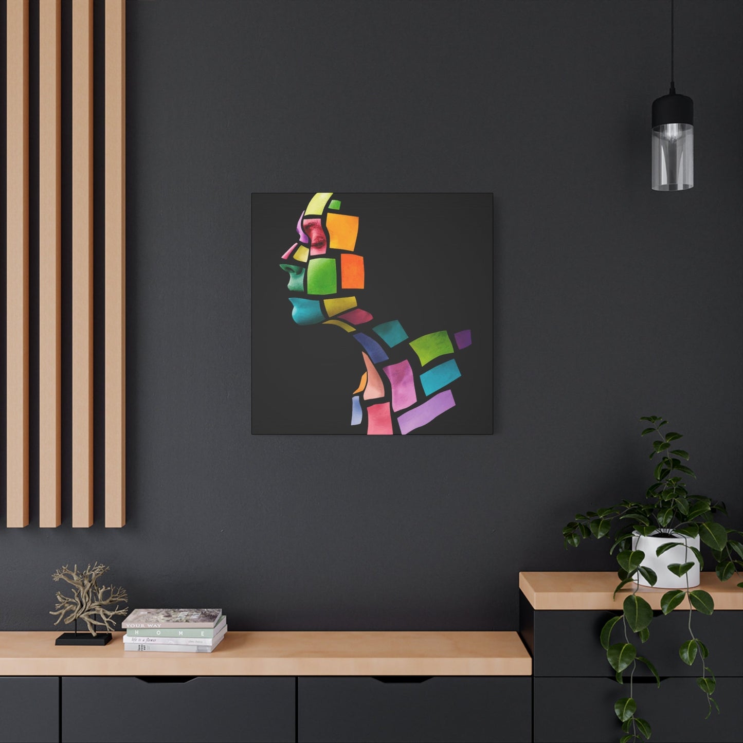 Color Block Wall Art & Canvas Prints