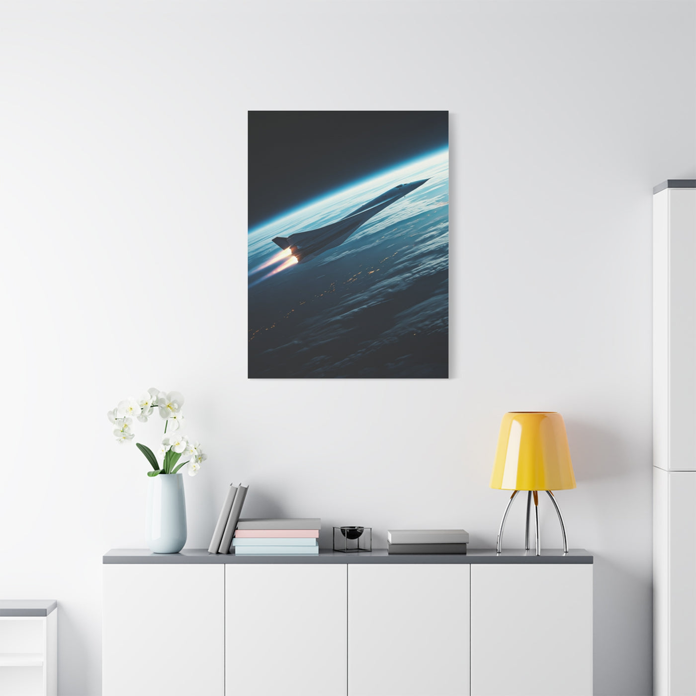 Hypersonic Spacecraft Speed Flight Wall Art & Canvas Prints