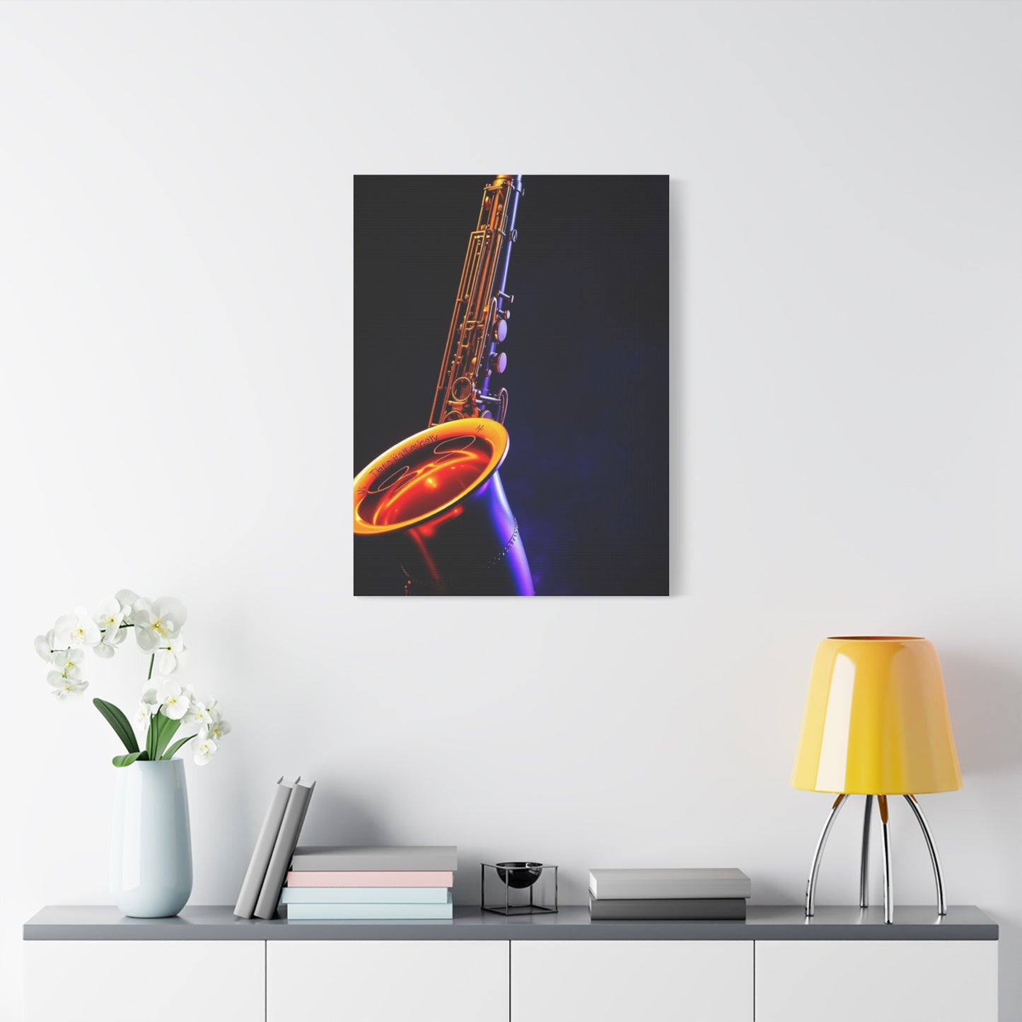 Saxophone Art Canvas Art 2 Wall Art & Canvas Print