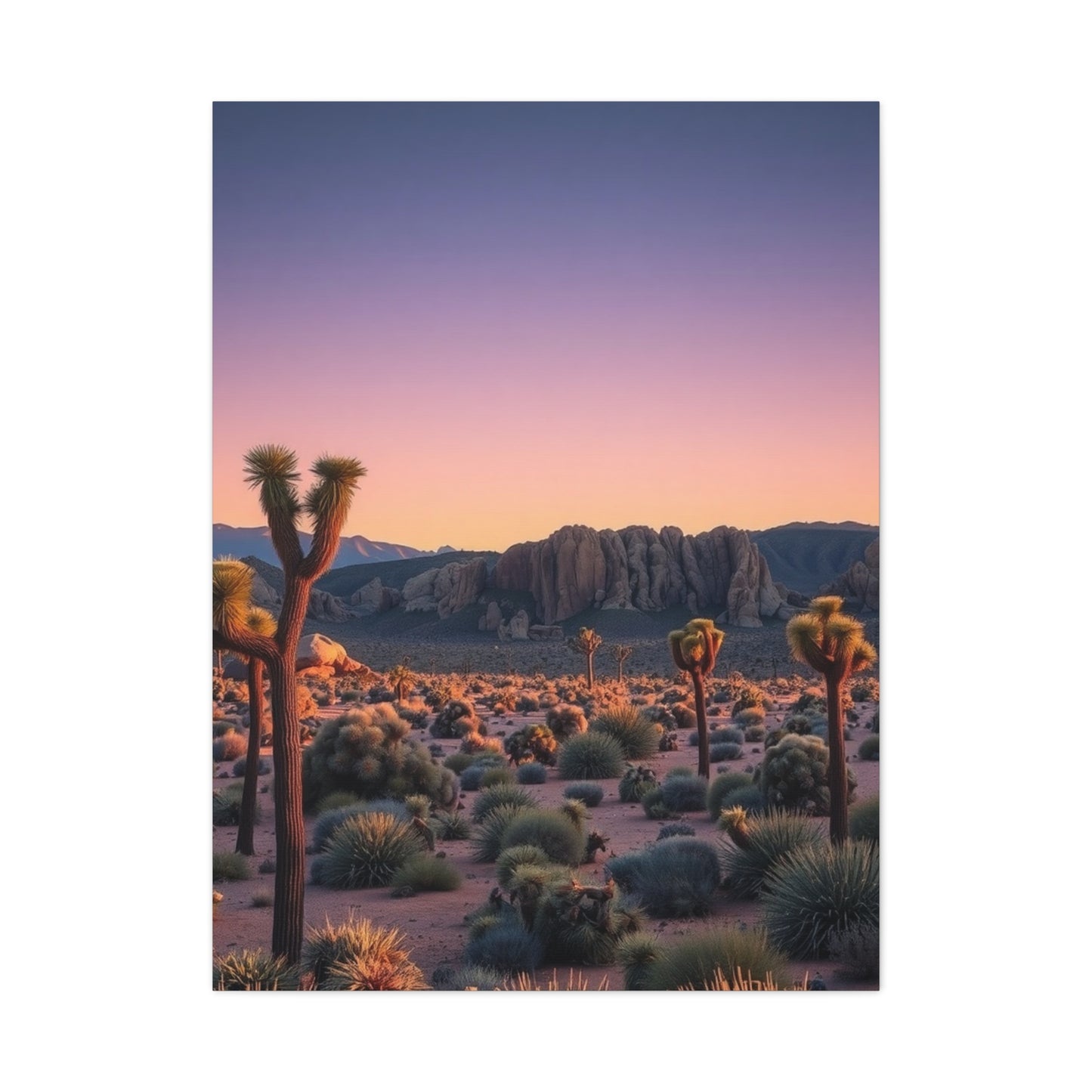 Joshua Tree National Park Art Supreme Canvas Wall Art & Canvas Print