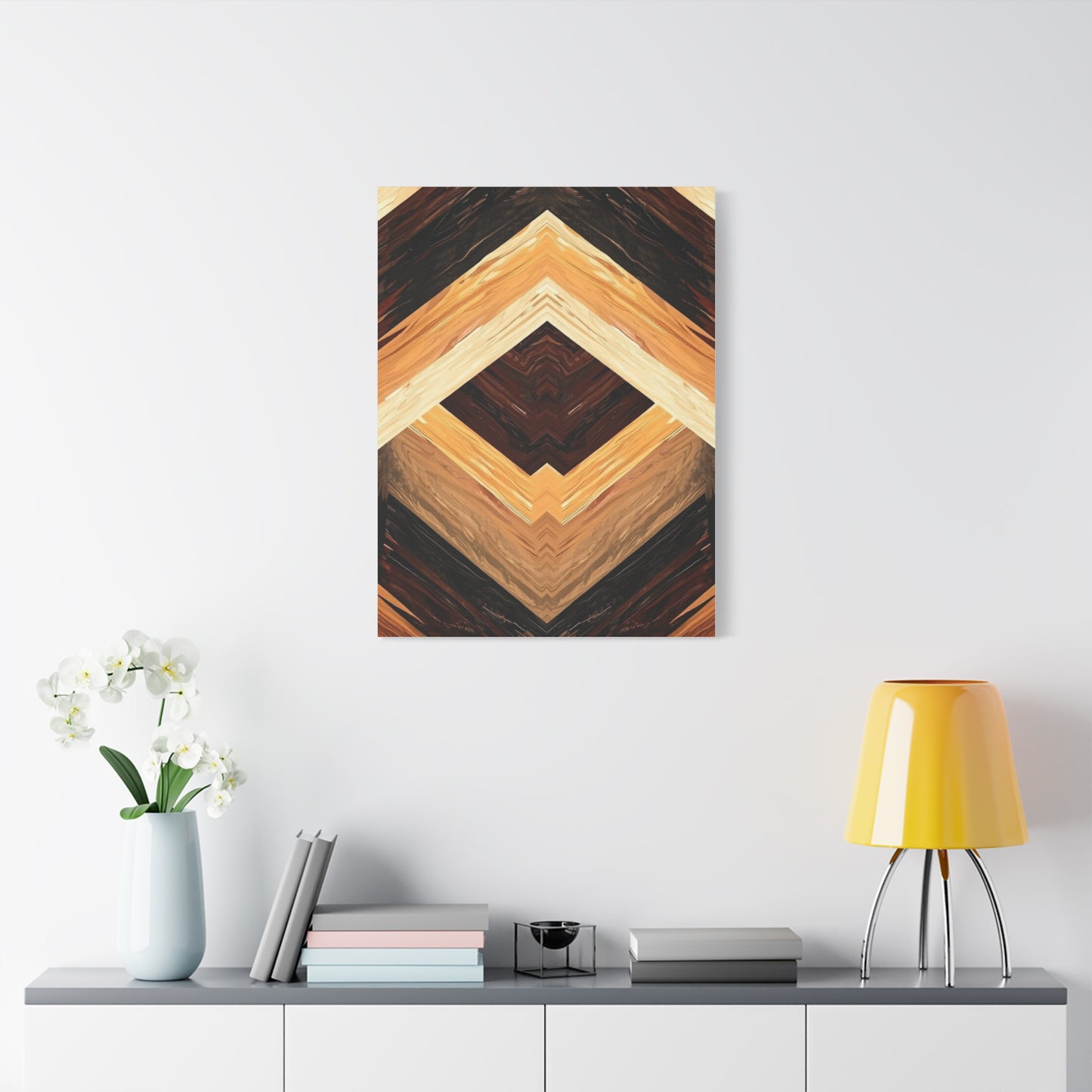 Chevron Pattern Art Supreme Gallery Wall Art & Canvas Print