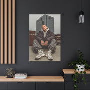Urban Streetwear Rooftop Portrait Wall Art & Canvas Print