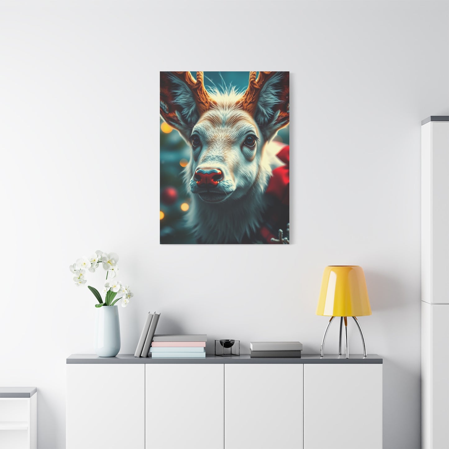 Supreme Christmas Animal Art Beautiful Collection Wall Art & Canvas Print