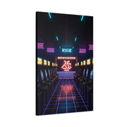 Retro Arcade Corridor Wall Art & Canvas Prints