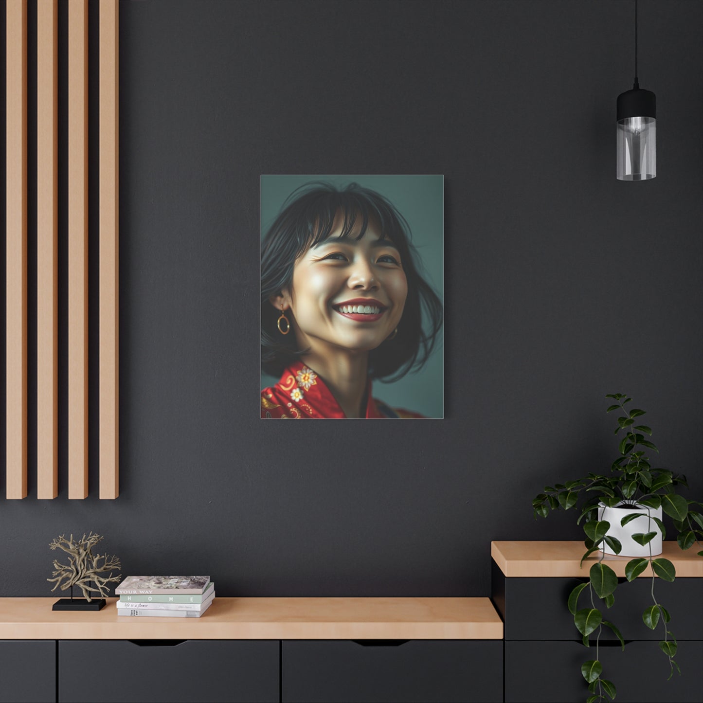 Happiness Art Luxury Canvas Wall Art & Canvas Print
