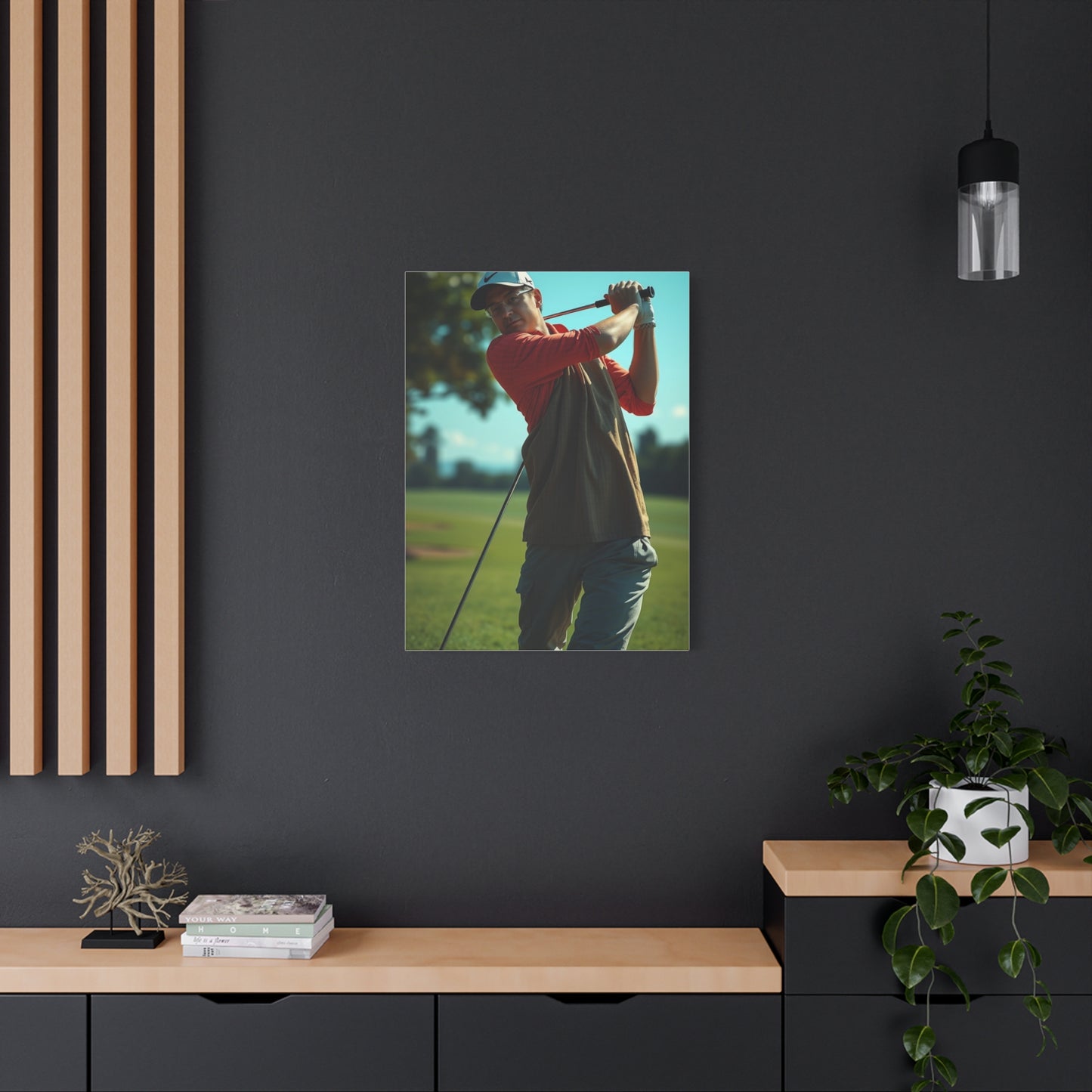 Elysian Green Portraiture Wall Art & Canvas Print