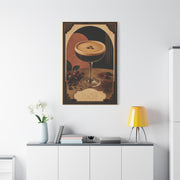 Espresso Martini Deco Poster Wall Art & Canvas Print