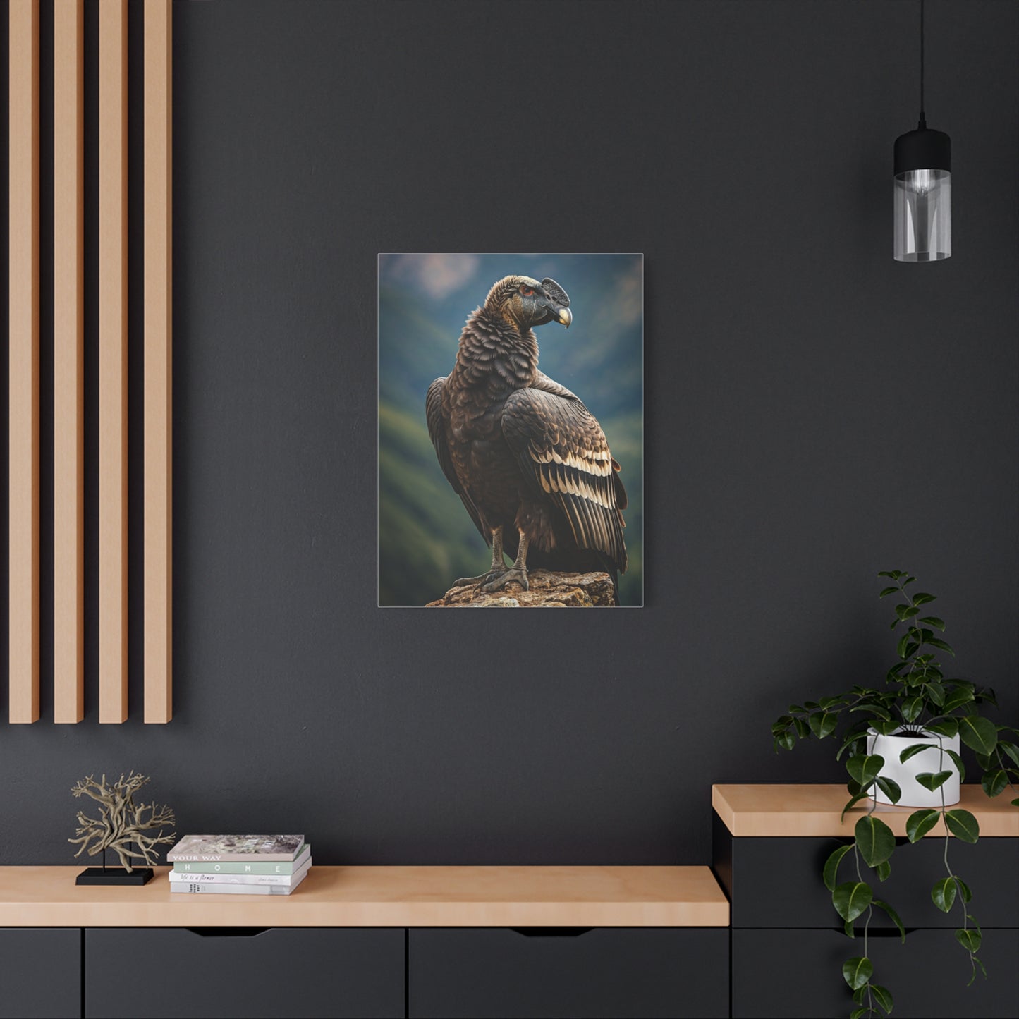 Andean Condor on Mountain Ledge Wall Art & Canvas Prints