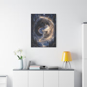 Celestial Wolf Pair Energy Vortex Wall Art & Canvas Print