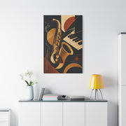 Abstract Jazz Composition Wall Art & Canvas Print