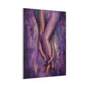 Intertwined Hands Abstract Emotion Wall Art & Canvas Print