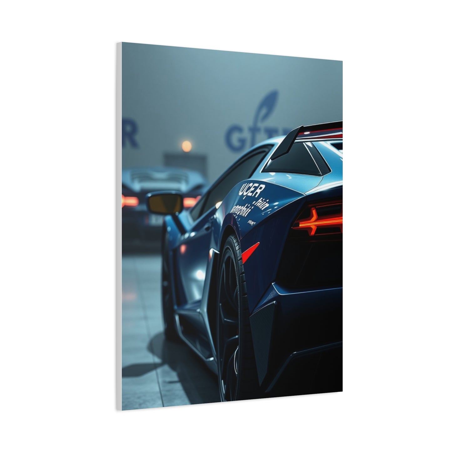Lamborghini Art Supreme Canvas Wall Art & Canvas Print
