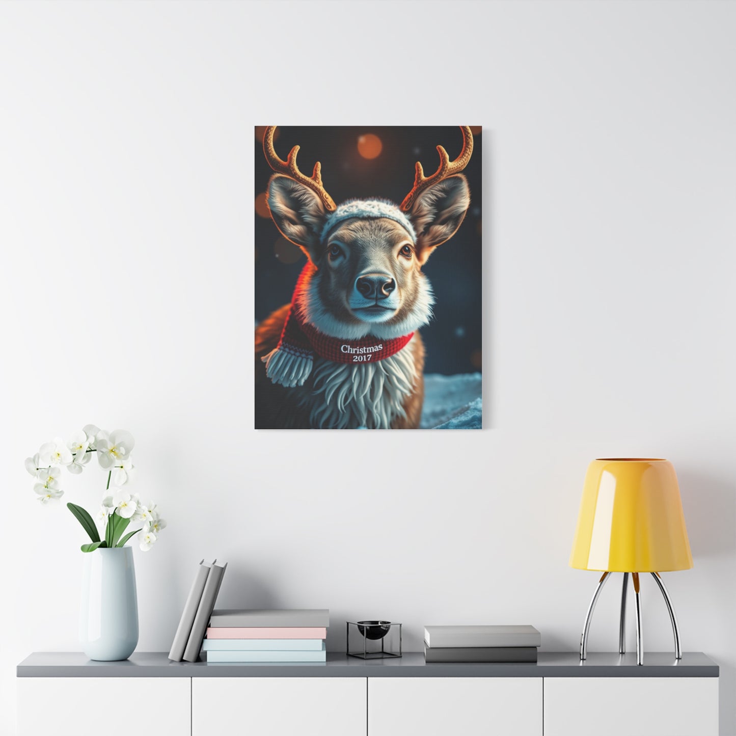 Supreme Christmas Animal Art Collection Wall Art & Canvas Print