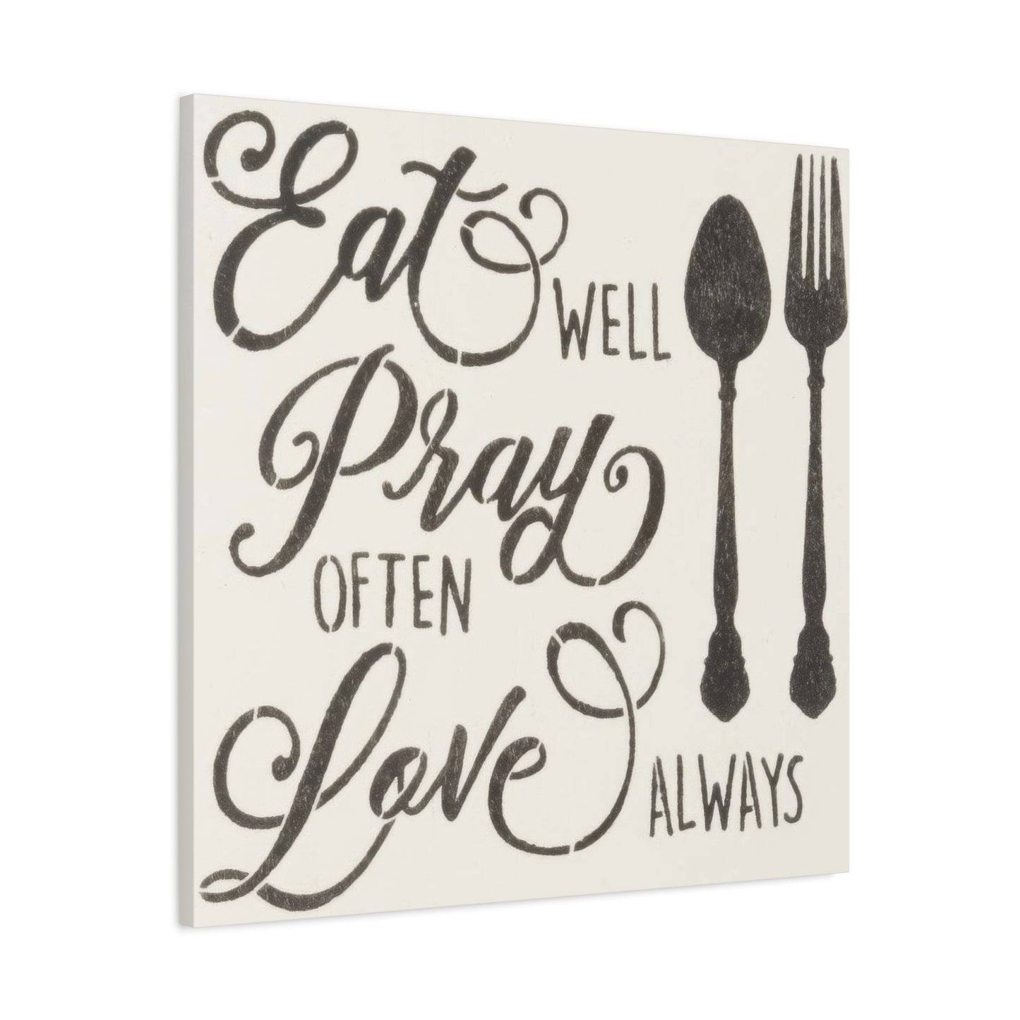 Eat Pray Love Wall Art & Canvas Prints