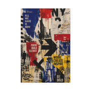 Urban Motivation Collage Statement Wall Art & Canvas Print