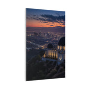 Los Angeles Skyline from Griffith Observatory Wall Art & Canvas Print