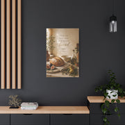Give Us This Day Our Daily Bread Scripture Wall Art & Canvas Print
