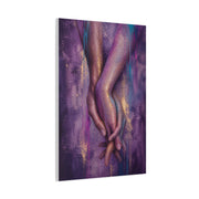 Intertwined Hands Abstract Emotion Wall Art & Canvas Print