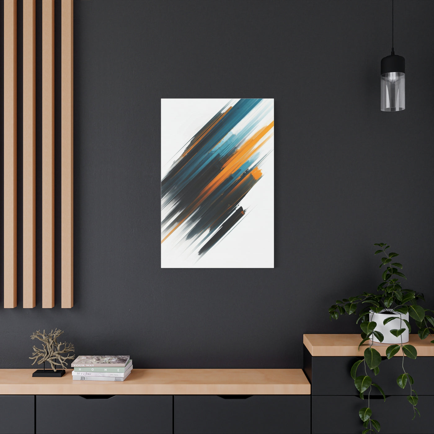 Ember Motion Abstract Wall Art & Canvas Prints