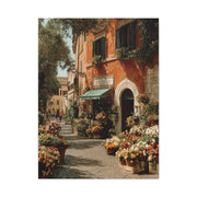 Italian Flower Market Street Wall Art & Canvas Print
