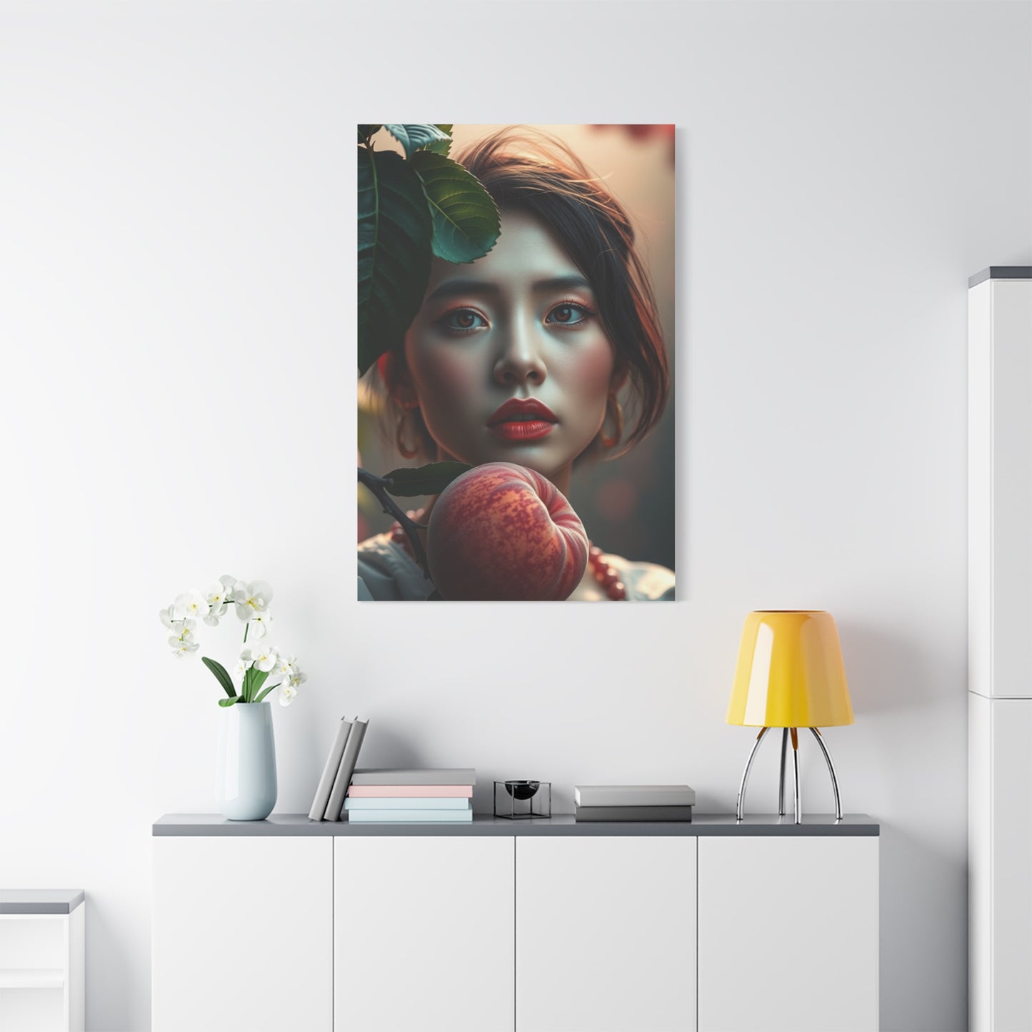 Supreme Peach Art Beautiful Collection Wall Art & Canvas Print