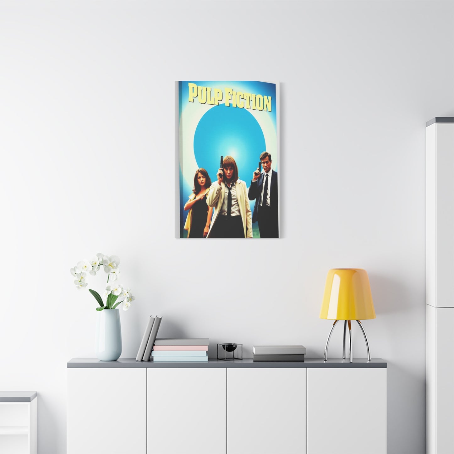 Pulp Fiction Canvas Art Supreme Canvas Wall Art & Canvas Print