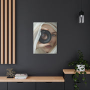 Surreal Lens Portrait Veiled Muse Wall Art & Canvas Print