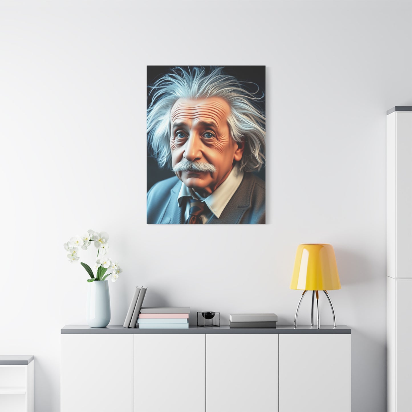 Elite Albert Einstein Art Vision Wall Art & Canvas Print
