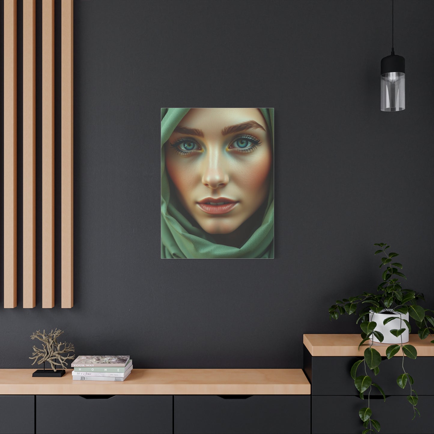 Sage Green Art Refined Canvas Wall Art & Canvas Print