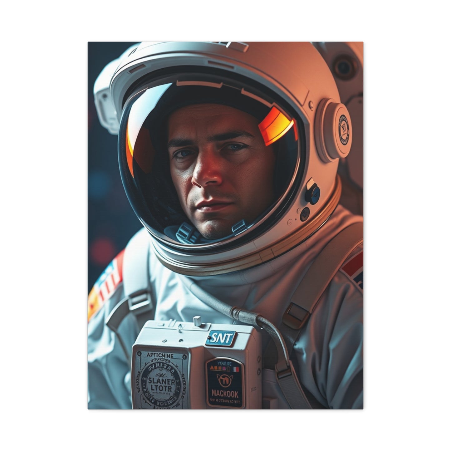 Galactic Odyssey Canvas Wall Art & Canvas Print