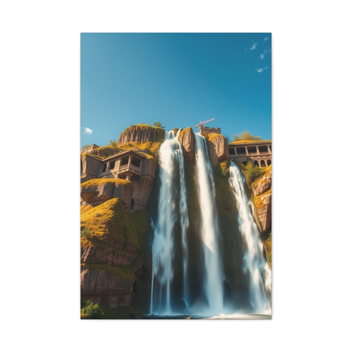 Cascading Elegance Canvas Wall Art & Canvas Print