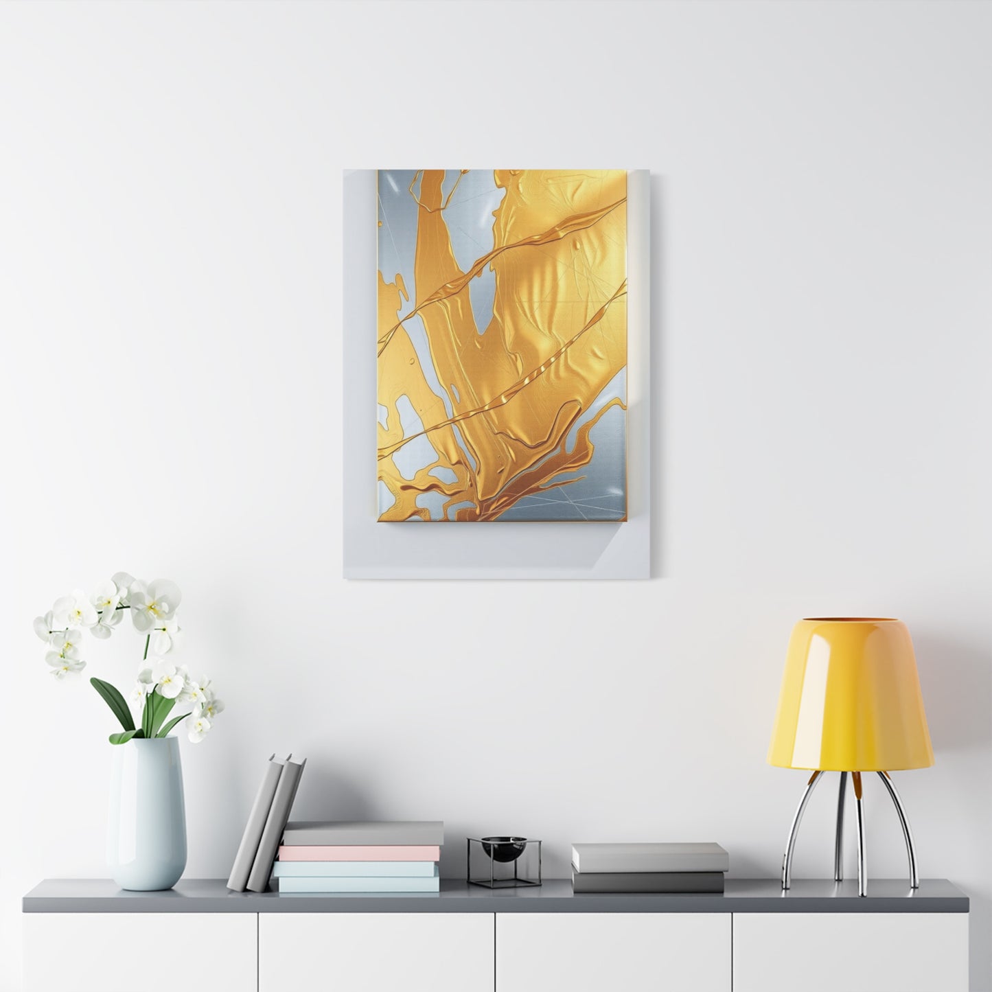 Gold & Silver Canvas Art Supreme Gallery Canvas  Wall Art & Canvas Print