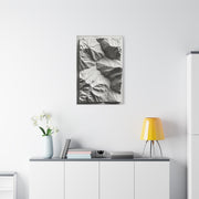 Sculpted Topographic Relief Wall Art & Canvas Print